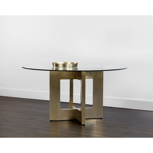 Lianne Gold Dining Table Base